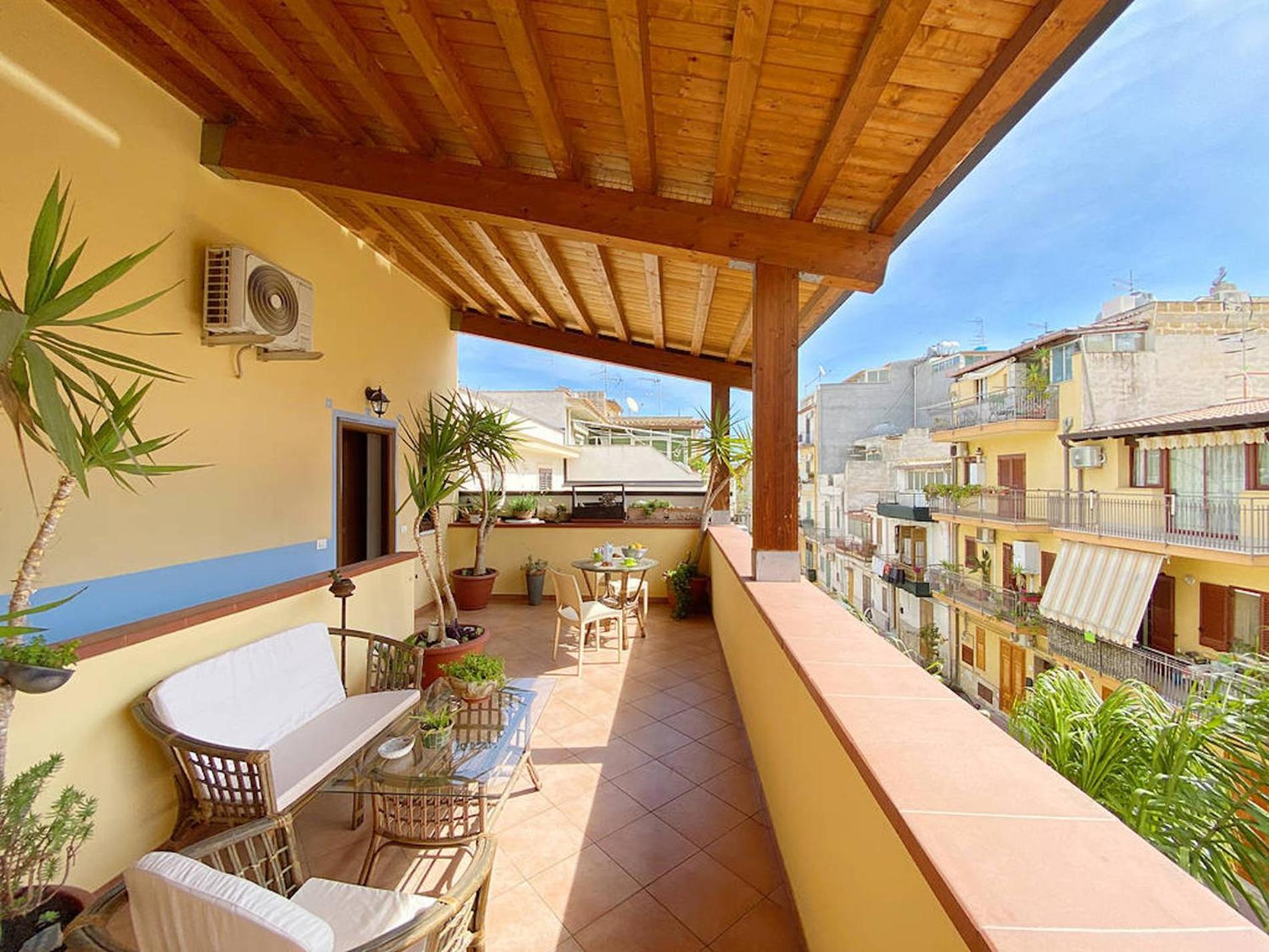 Apartmán Solemar Sicilia - Casa Maria Santa Flavia Exteriér fotografie